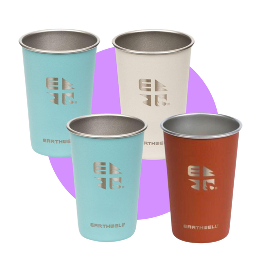 Earthwell Pint Cup 470ml - Four Pack