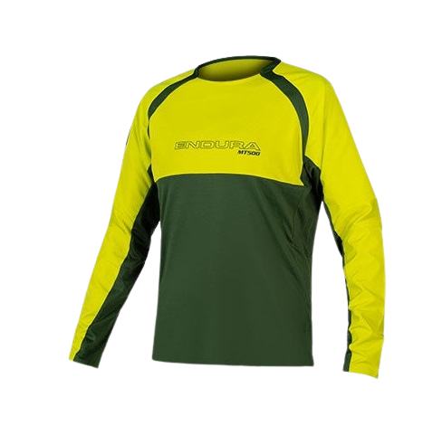 Endura MT500 Burner L/S Jersey II - Green