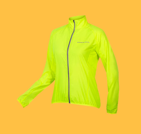 Endura Women's Pakajak Jacket - Yellow