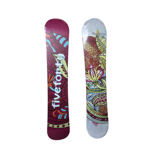 Fiveforty Brand Snowboard 153cm - Flowers