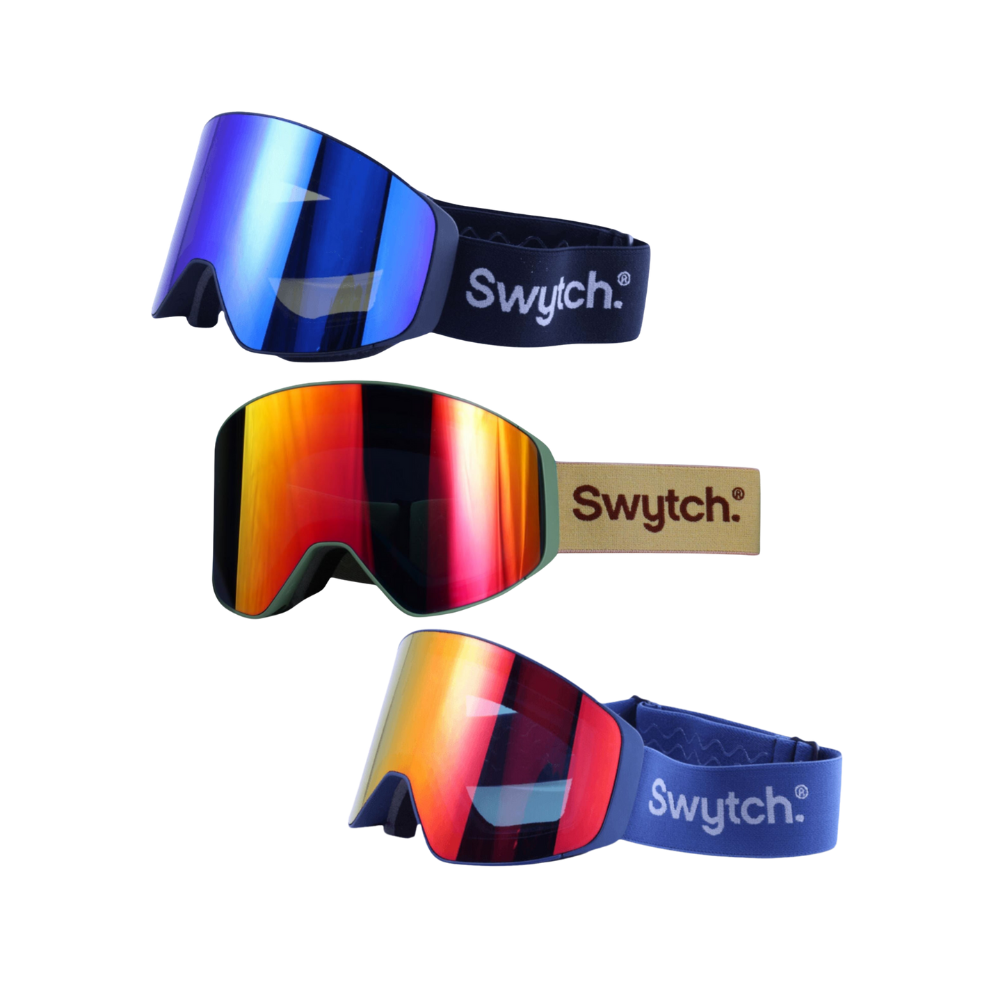 Swytch Magnaswap Snow Goggles - 3 Colours