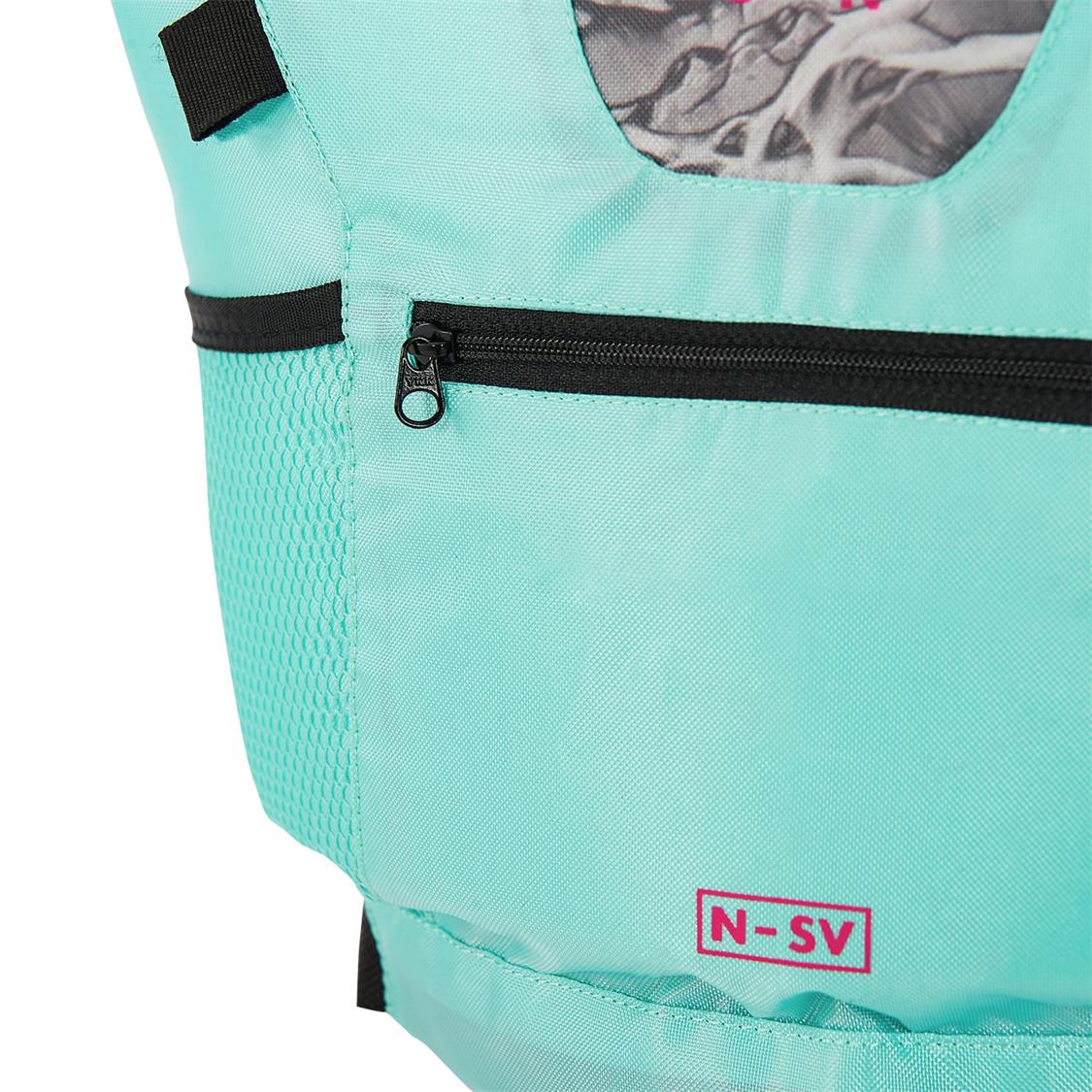 Nylon Safety Vest Aqua (5)